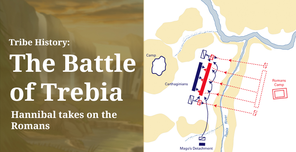 Tribe History: The Battle of Trebia - Hannibal takes on the Romans ...