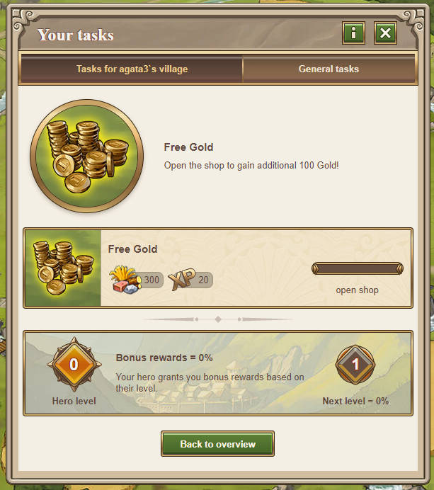 Free gold task